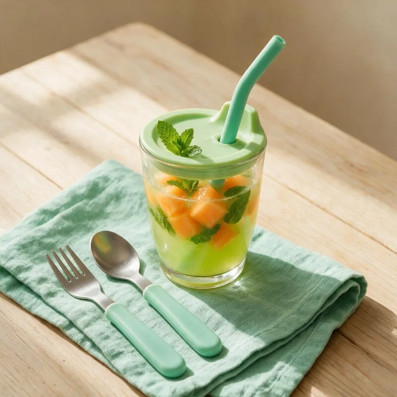 Foto de la receta agua fresca de melon y menta