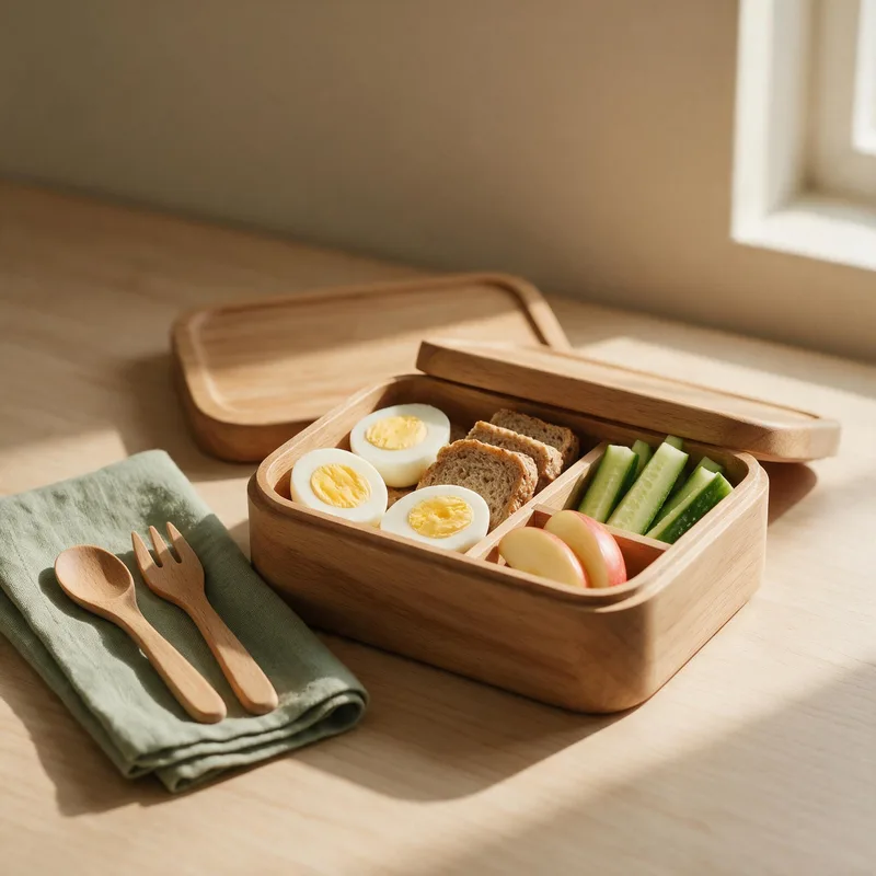 Foto de la receta lonchera huevo pan